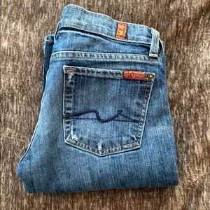 7 for all mankind skinny jeans • Roxanne • size 24